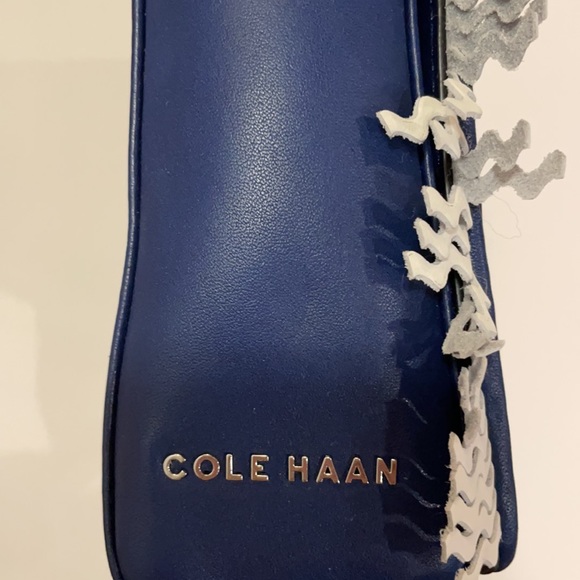 Beautiful navy Cole Haan purse. - Picture 2 of 4